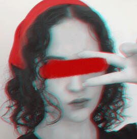 b&w , edit , design , profile , girl , woman , red , heart